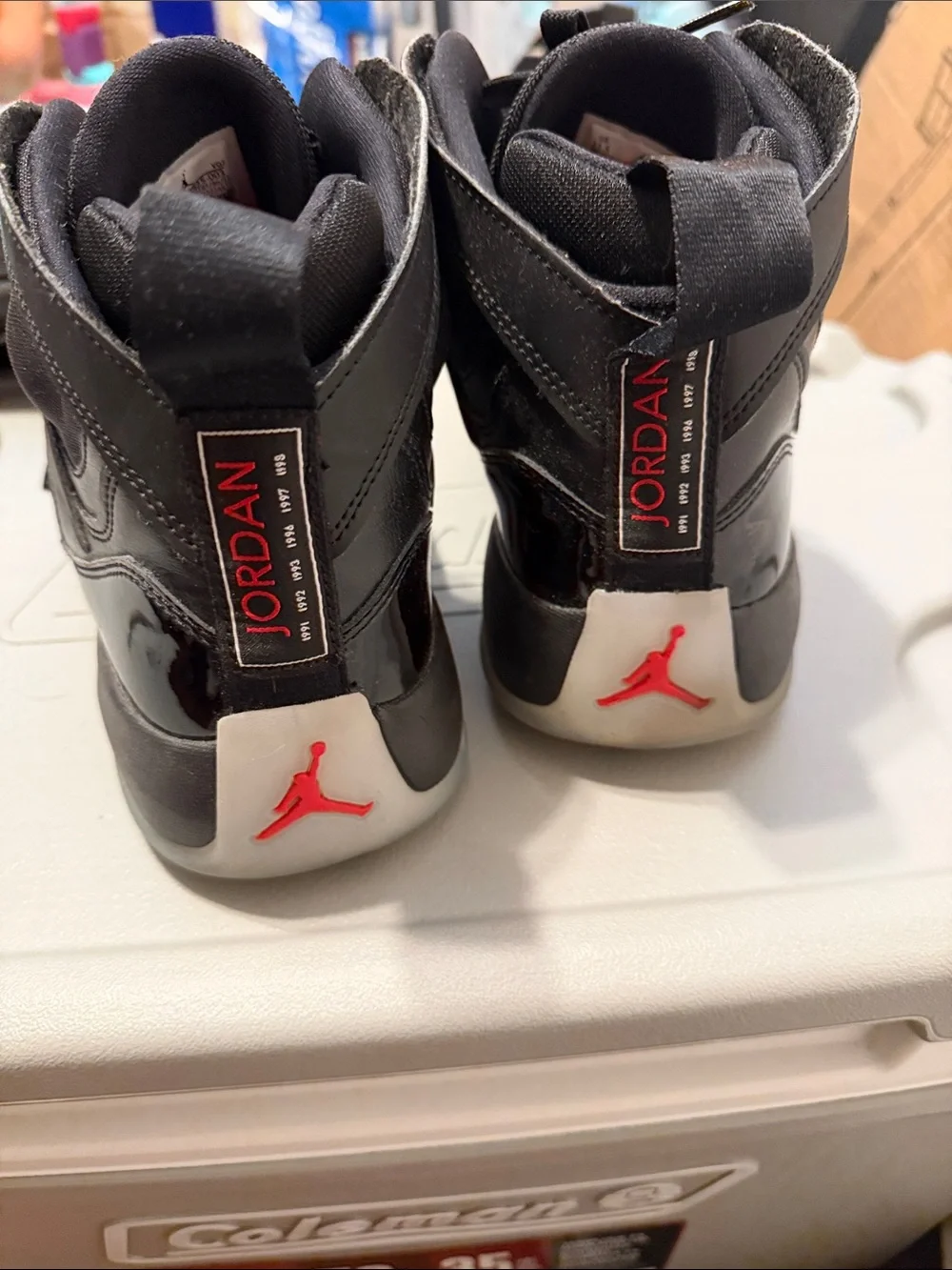 Jordan leather mesh